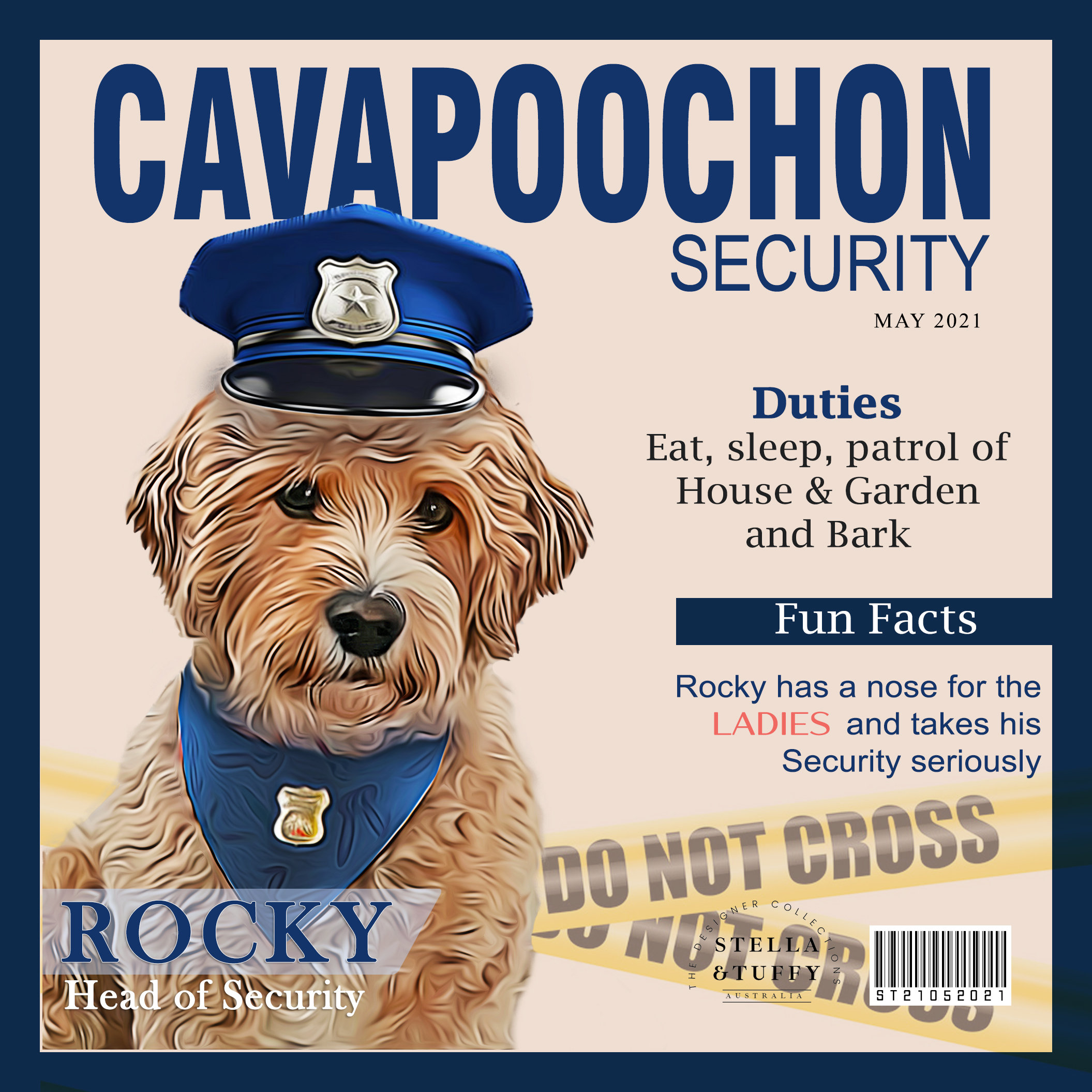 Digital Pet Magazine Cover Style custom magazine cover Etsy