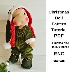 Handgemachte Stoffpuppe Schnittmuster: DIY Waldorf Plüschtier (PDF)