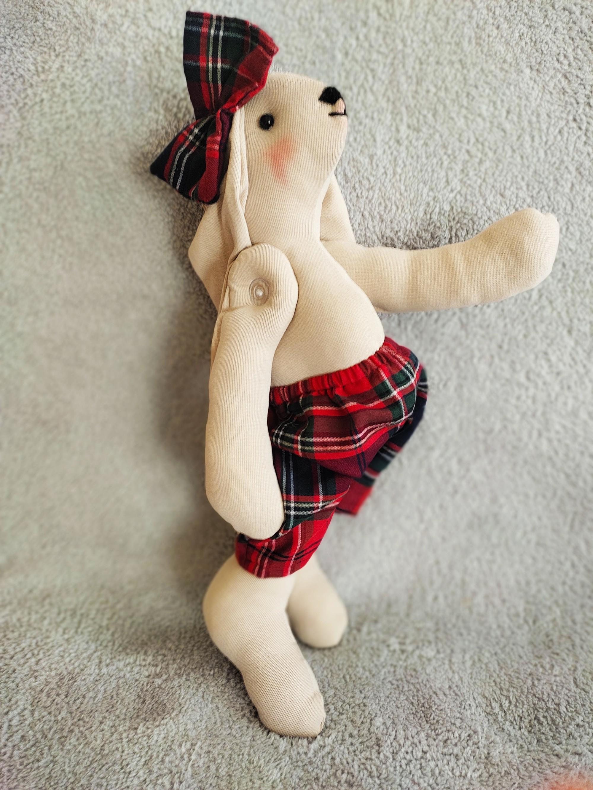 Bunny Plush Sewing Pattern PDF – DIY Rabbit Soft Toy – Easy Easter ...
