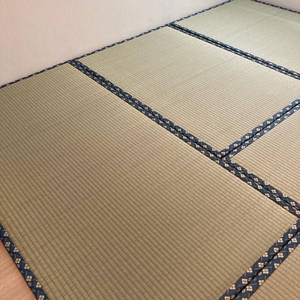 Japanse Tatami-vloermatras van Rush Grass Fluffy Opvouwbaar Tatami Pad-gebiedskleed Traditioneel tapijt Antislip Natuurlijk materiaal Dikte 2 cm