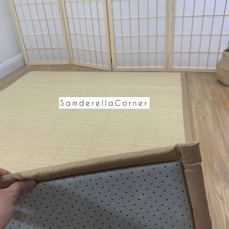 Premium Handmade Tatami Mat Natural Rush Grass Mat Natural Etsy