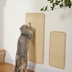 Natural Sisal Sofa Protection Cat Scratching, Anti-Scratch Pad Sofa Protection, Curing Your Couch of Cat Scratch Fever, Pet Feeding Mat