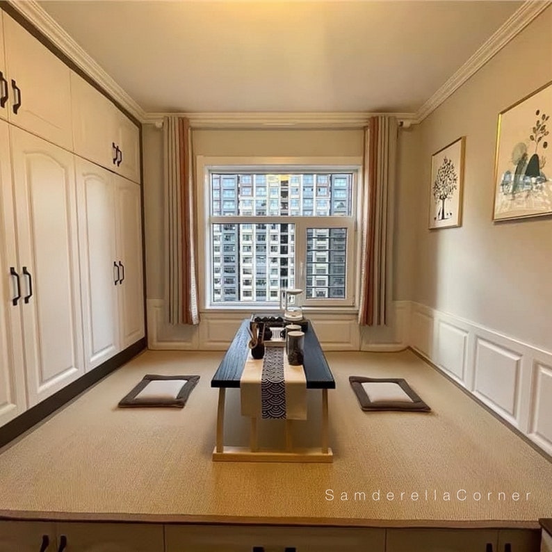 Premium Handmade Tatami Mat Natural Rush Grass Mat Natural Etsy