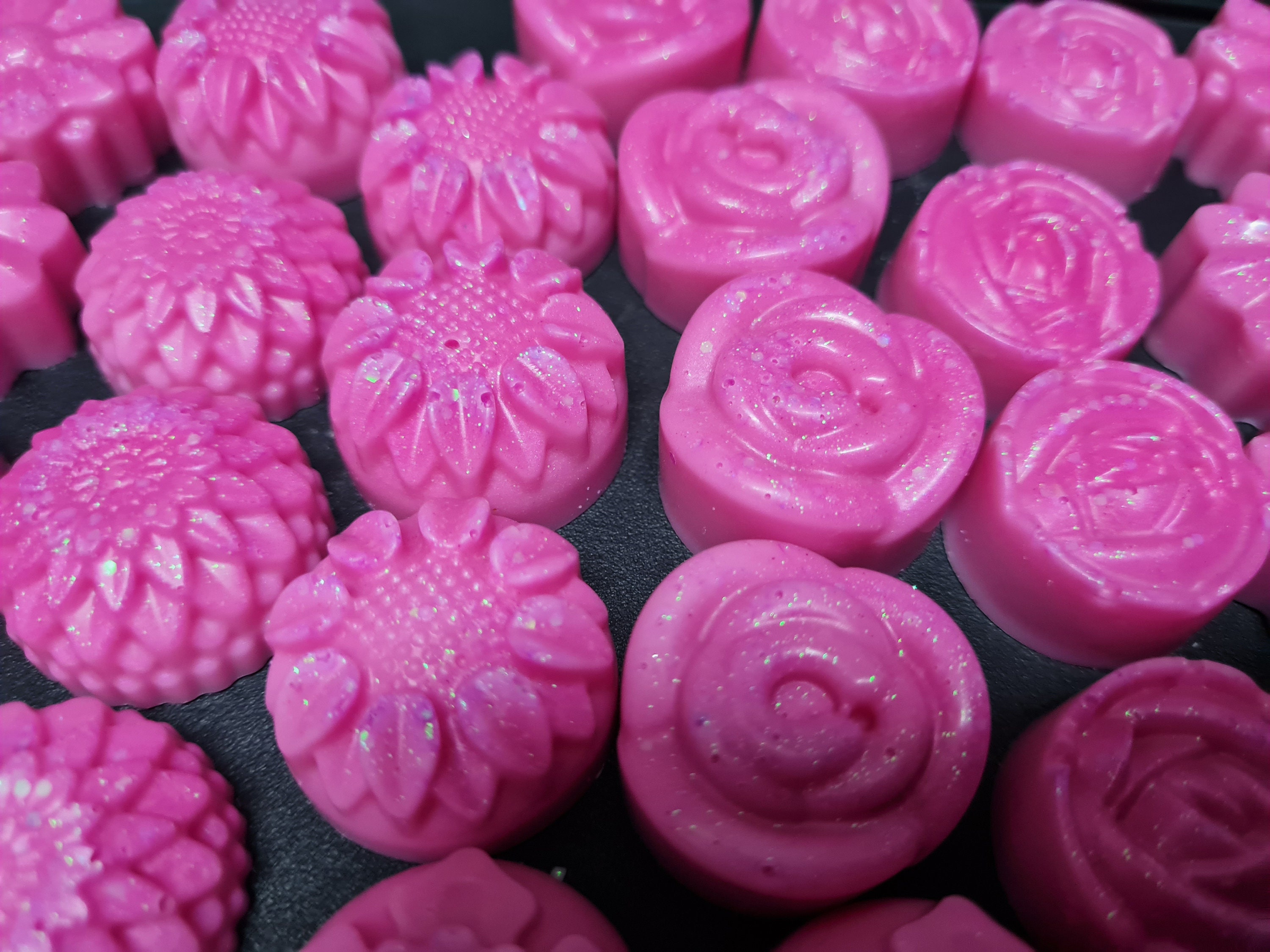 X6 Highly Scented Fragrance Cupcake Wax Melts 100 Soy Wax Etsy