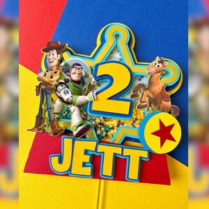 Toy Story Kuchen Topper Geburtstag Party Dekor Woody Buzz Lightjahre