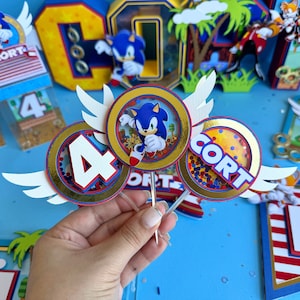 The HedgeHog Cupcake Topper Party Decor
