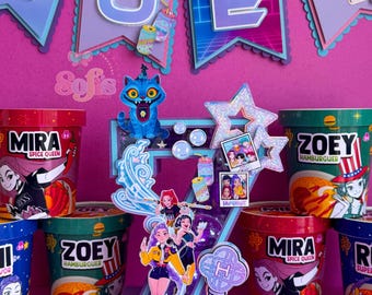 Ramen Favor Cups, Kpop Demon Hunters Party Decor, Saja Boys