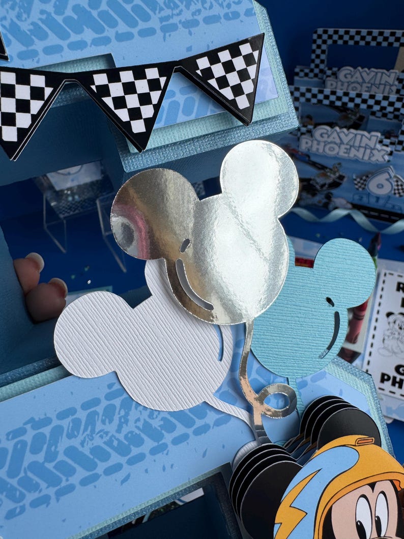 Mickey Mouse Numbers Racers Mickey & the Roadster Racers 3D Number Two Fast Birthday Party Decor ...