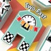 TWO FAST 3D Letters Vintage Race Car Party Table Decor - Etsy