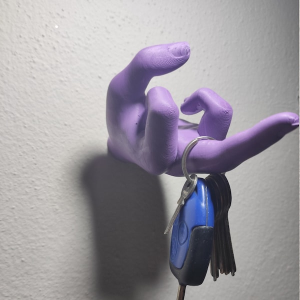 Middle Finger Key Holder Etsy Finland