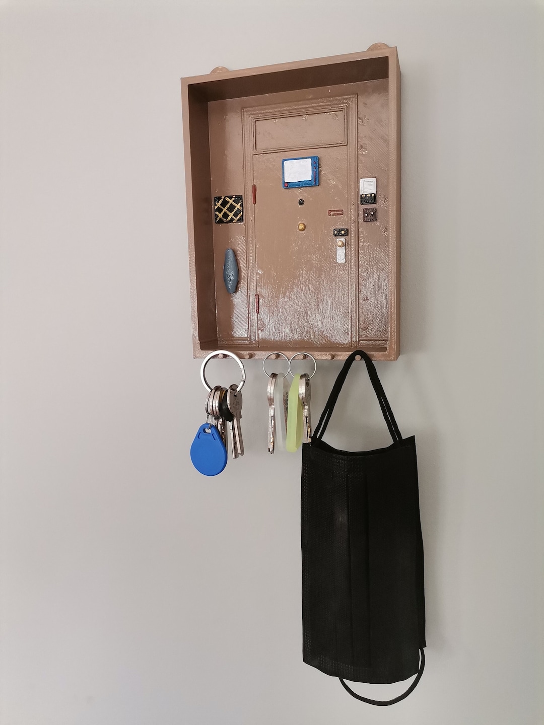 Friends Key Holder/joey and Chandler's Door/mask Holder Etsy