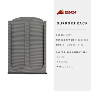 BNN - VIVA - Steunrek voor Pastaschijf - Grijs