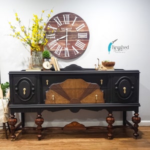 SOLD.Jacobean style Sideboard/buffet