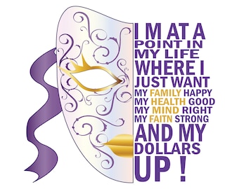 Carnaval Mask SVG: Masquerade Vector Clipart (Digital Prints)