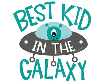 Kid Galaxy Space SVG, Planets Clipart (Digital Download)