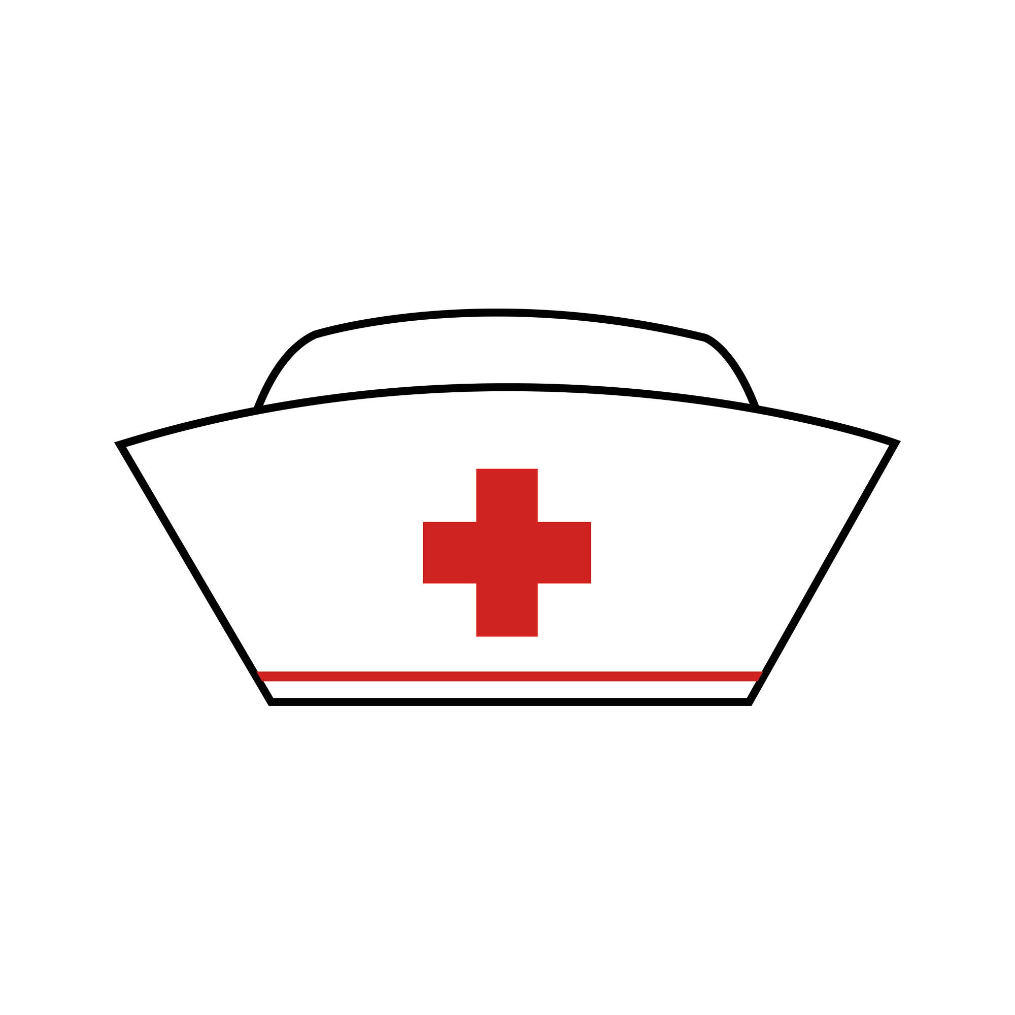 Nurse Hat Svg, Nurse Hats, Nursing, Medical, Instant Digital Download, Svg,  Png, and Eps Files Included 