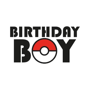 Birthday Boy Ball, Digital File Download, SVG EPS PNG, Comic Characte, Throwback Birthday, ball svg, tshirt