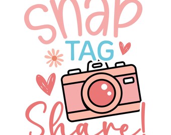 Order Thank You Card, Snap and Share Tag Template, Editable Social Media Card, Order Insert Card, Snap Tag Share, Instagram Card