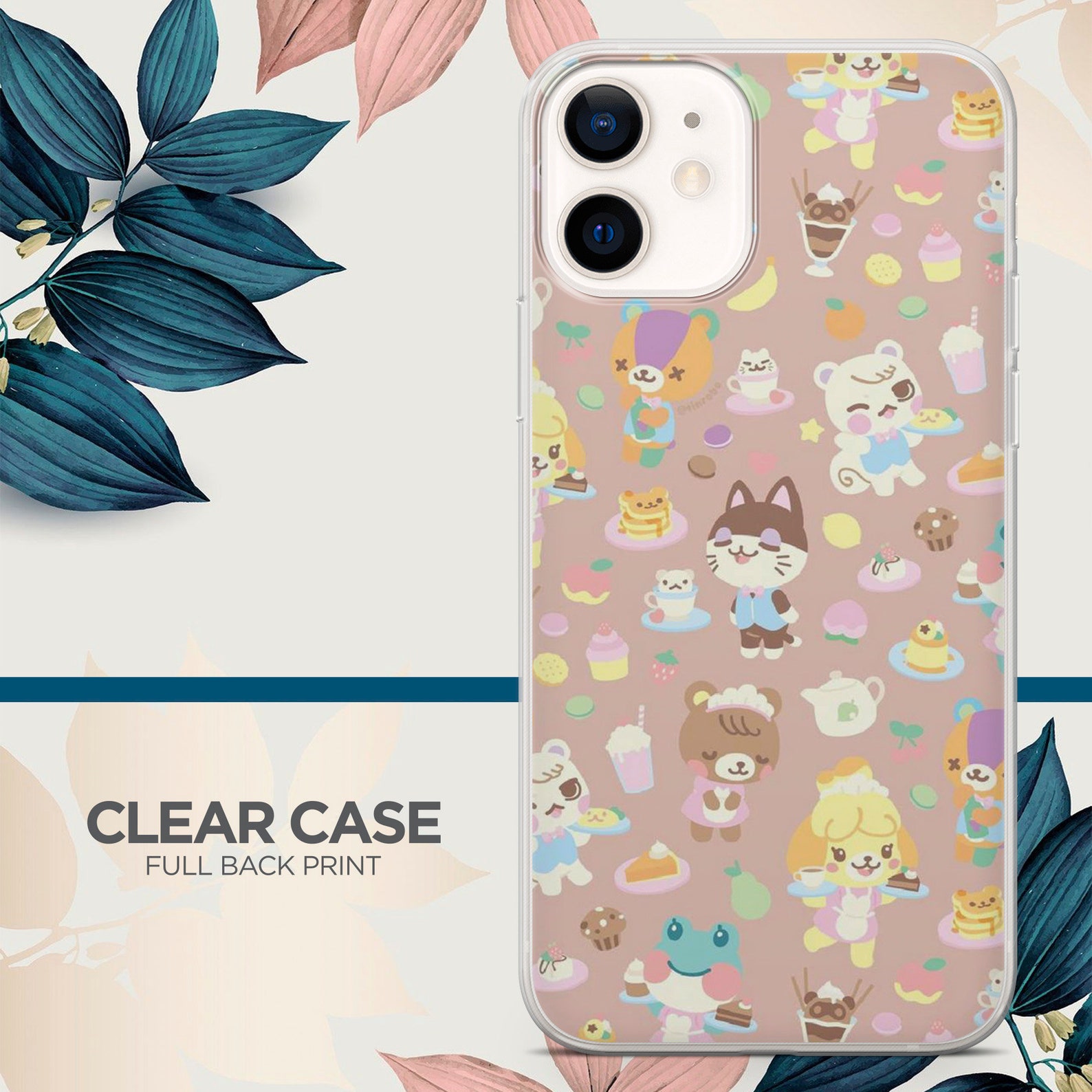 Animal Crossing Phone Kids Cover Fit for Iphone 14 13 Pro 12 Etsy