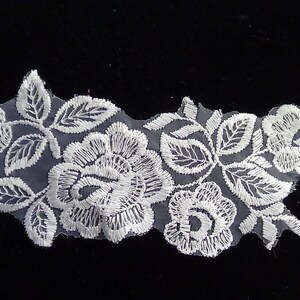 Floral Applique Wedding- Costumes- Pair