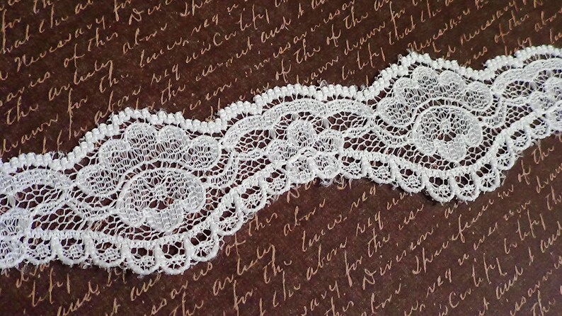 Rascal Lace White Raschel Lace- Lisa - Etsy