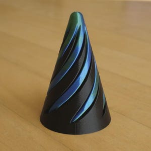 Fidget Spiral Cone 3D Printer STL File