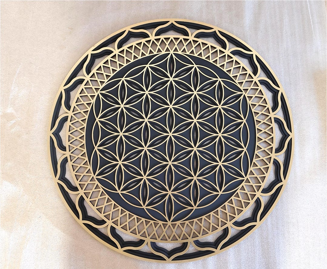 Flower Of Life Wall Art III main image 0