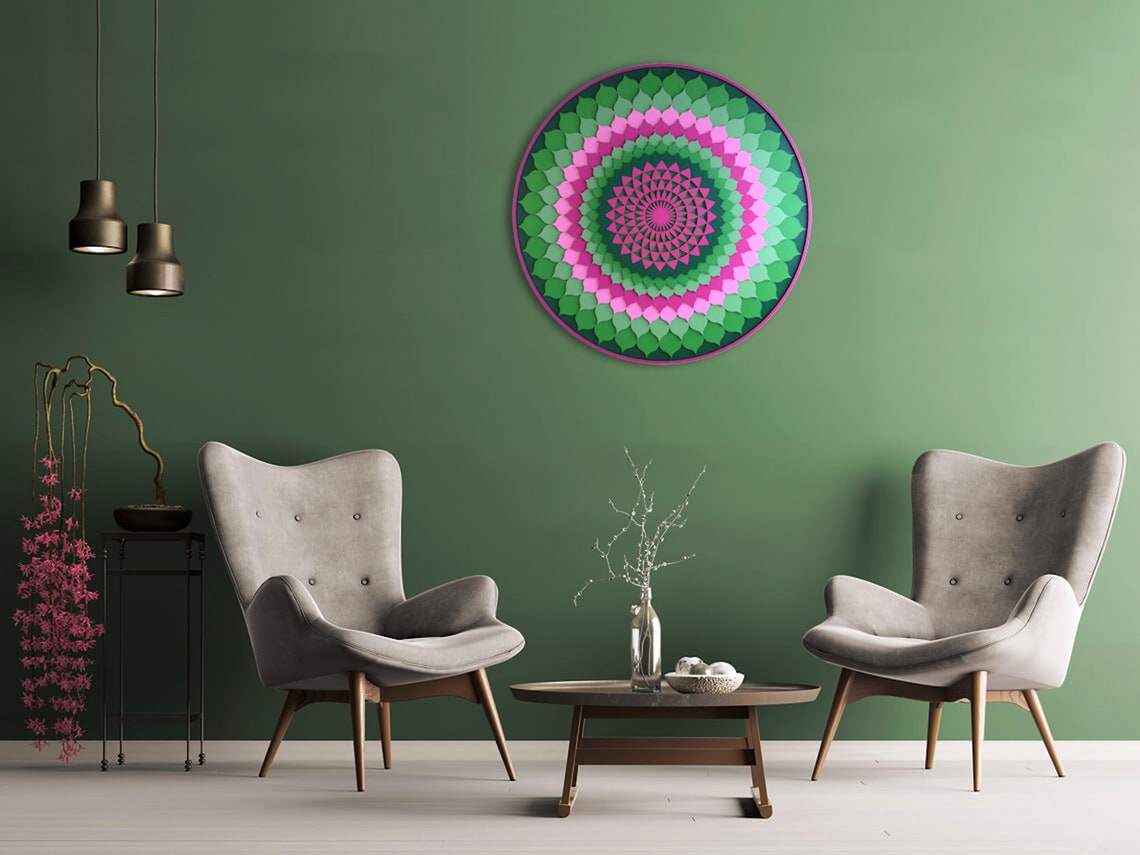 Wall Art Sacred Geometry Mandala Geometric Patterns - Etsy