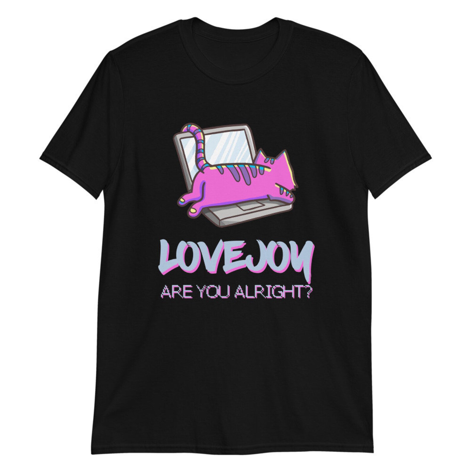Lovejoy Merch Wilbur Soot Bored Cat Unisex Tshirt Etsy