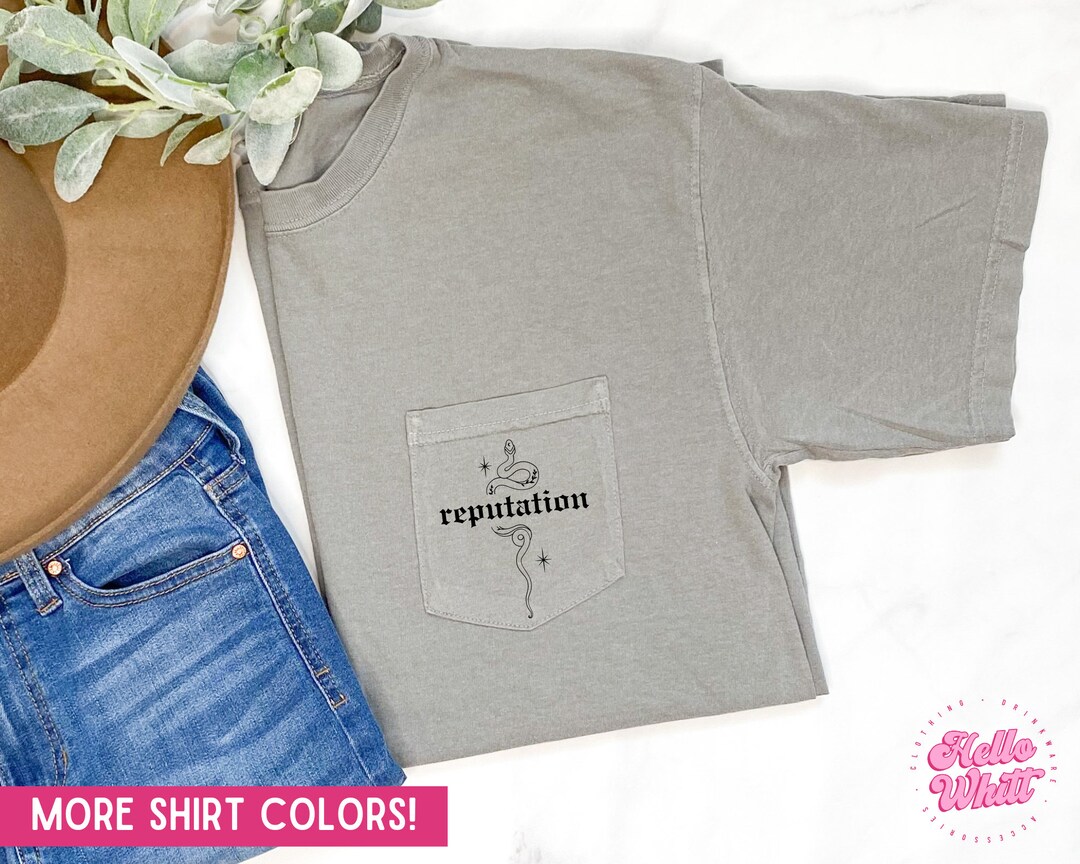 Rep Snake Color Rep Snake Comfort Colors Pocket T-shirt - Etsy