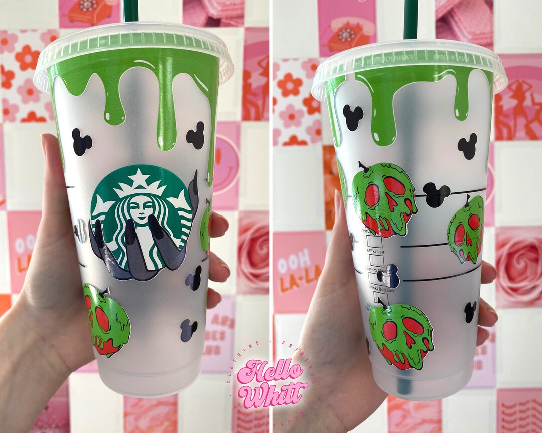 Poison Apple Starbucks Venti 24 Oz Cold Cup Etsy