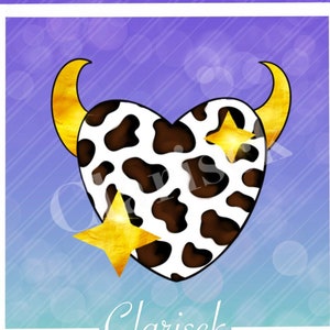 Cow Love - Emote for Twitch / Discord / Stream / YouTube / Discord