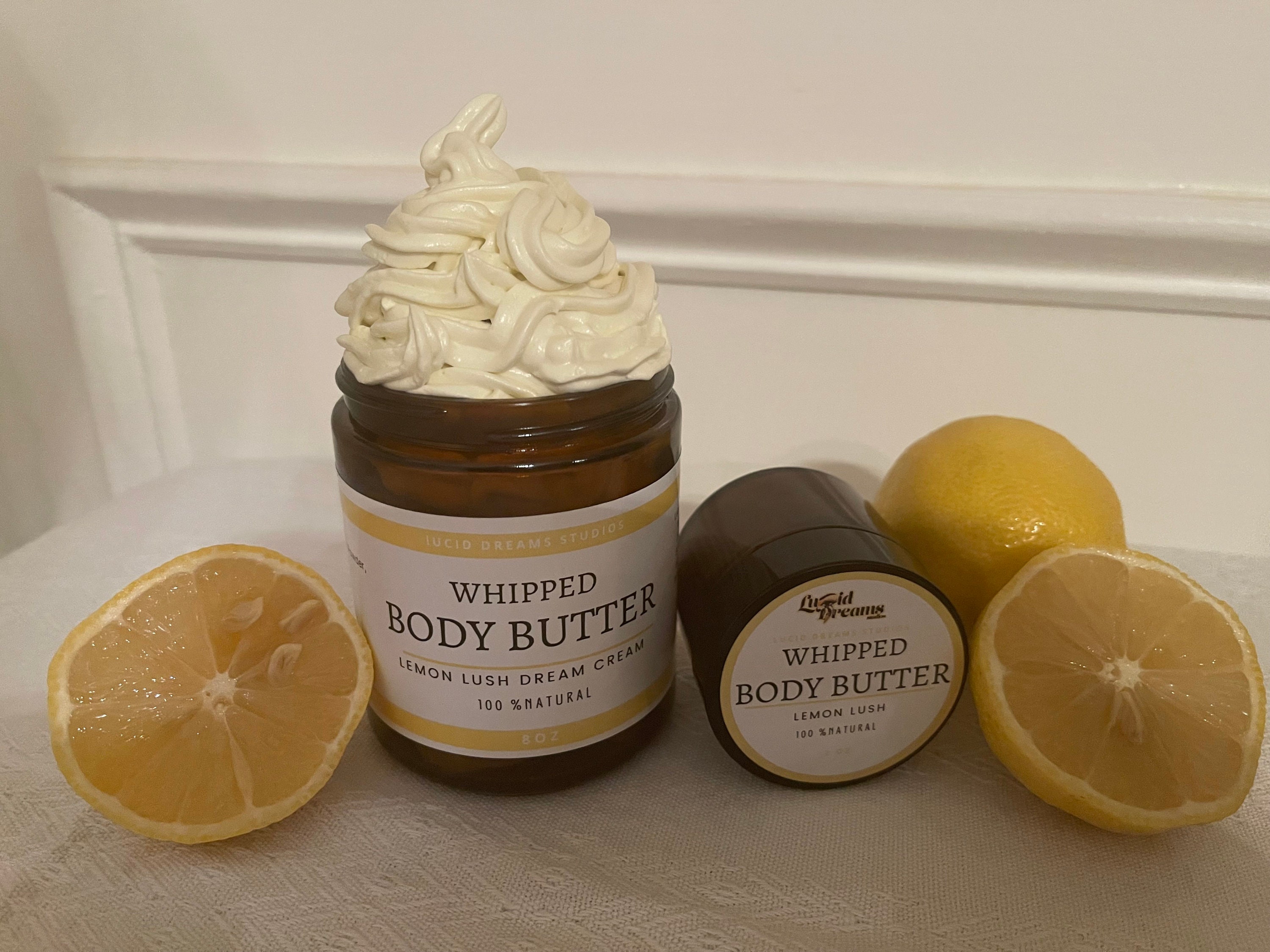 Lemon Lush Whipped Body Butter Etsy