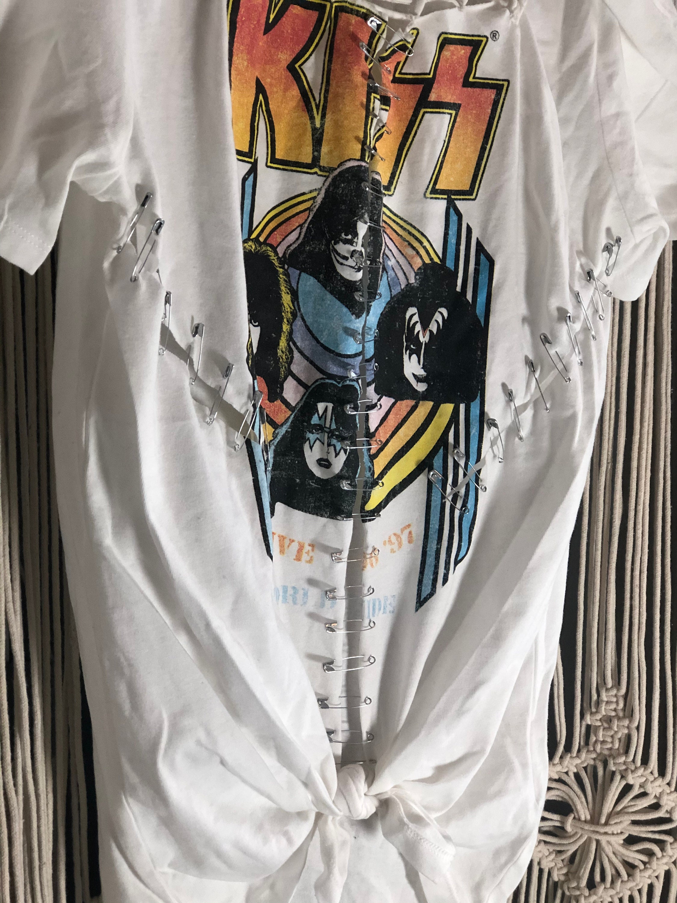 Unique customised KISS Tshirt Etsy