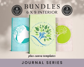 Recharge Journal Series: KDP Interiors with Canva Templates (6x9)