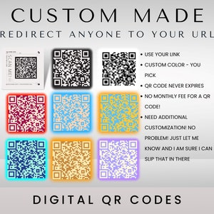 Customizable QR Code: For Business, Social Media, KDP (Digital Download)