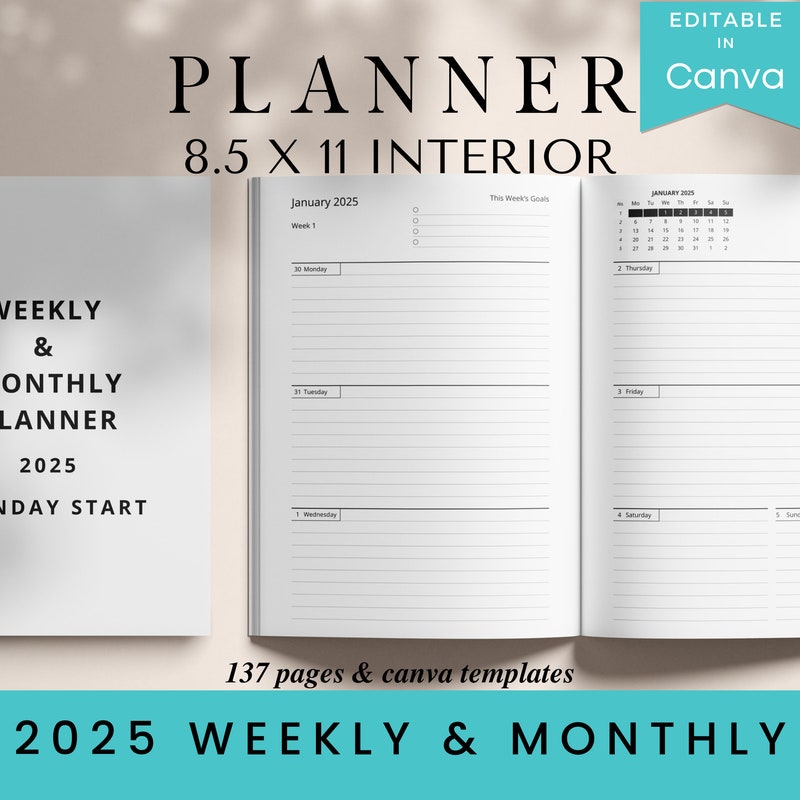 Interior Planner 2025 Etsy