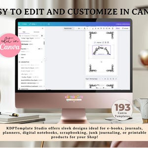 Modello di diario di consapevolezza: planner stampabile 6x9, modificabile in Canva immagine 5