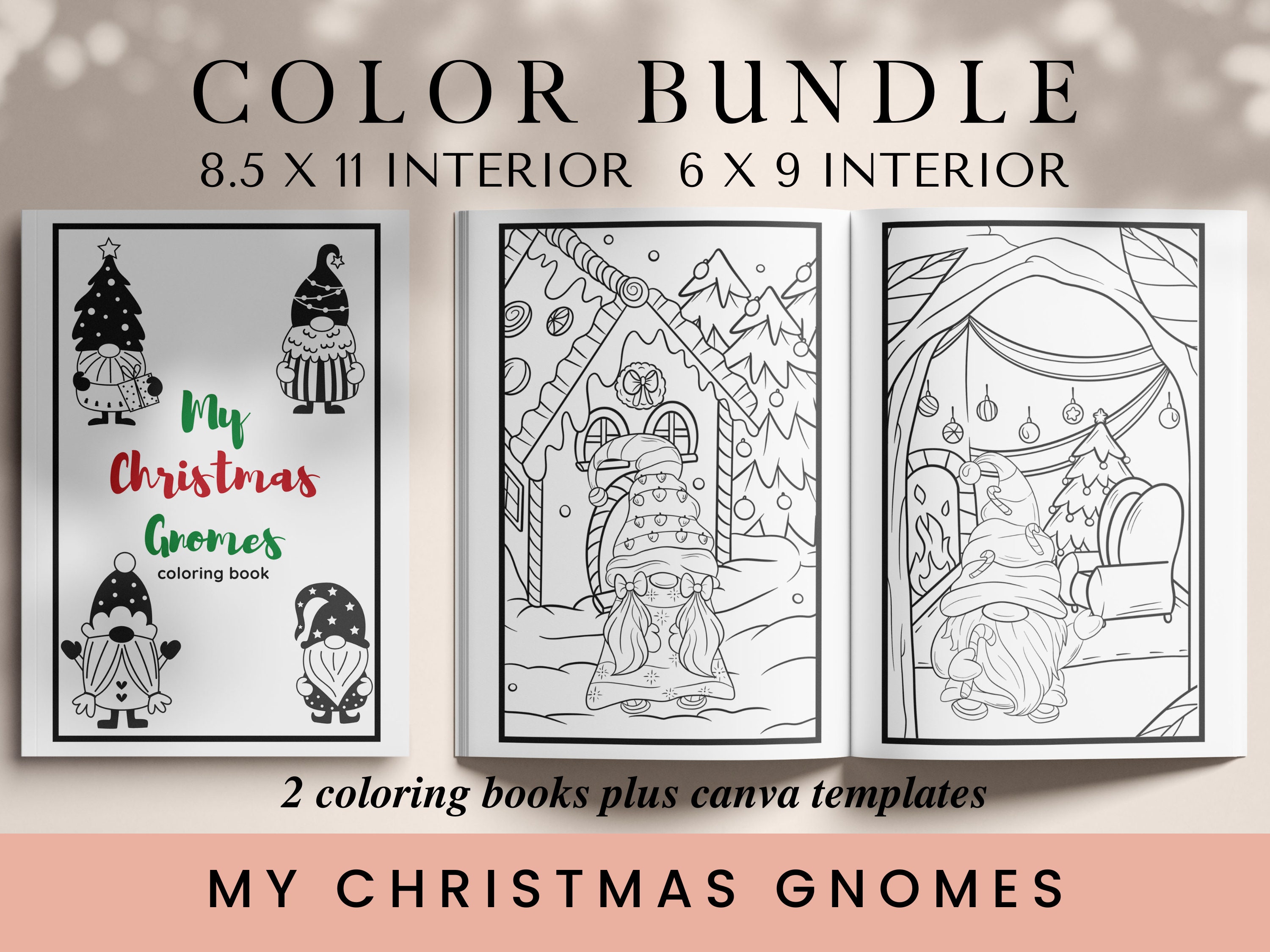 Creative Haven Christmas Gnomes Coloring Book (Adult Coloring Books:  Christmas)