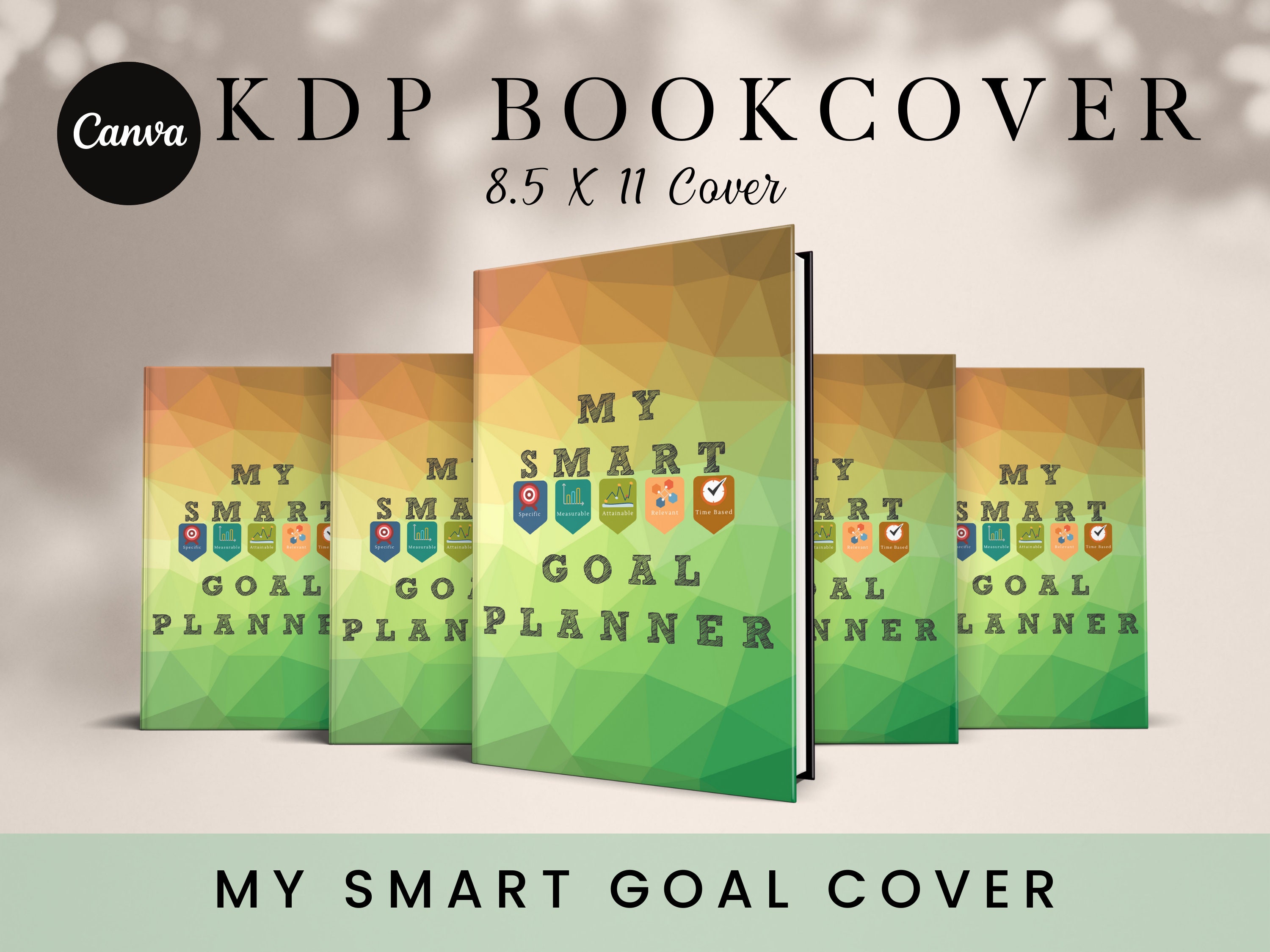 Goal Book Cover Etsy