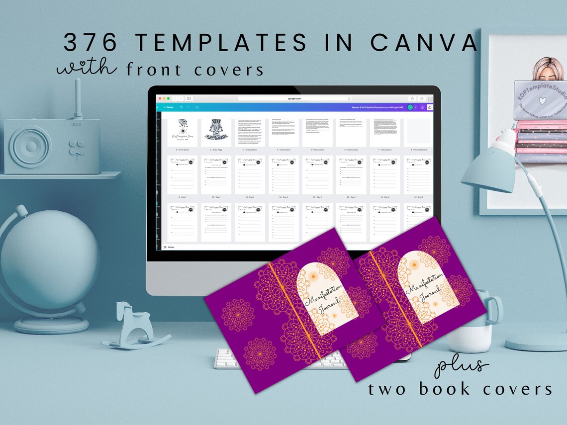 Manifestation 369 Bundle,kdp Templates, Book Covers Included,6x9, 8 ...