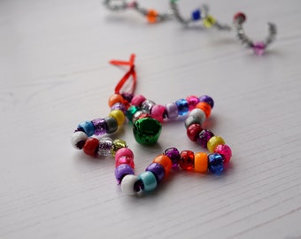 Mini beaded Christmas decoration  Craft Kit