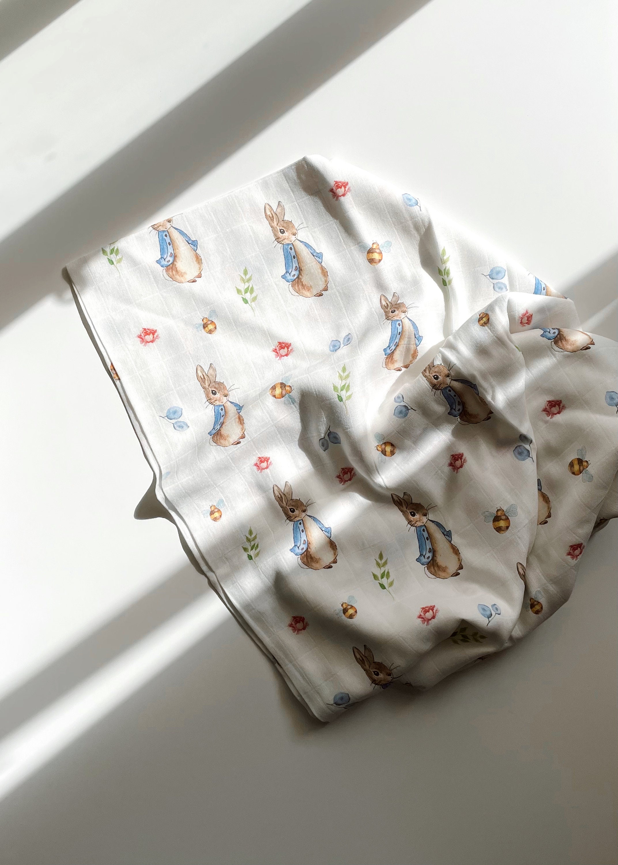Peter rabbit cheap muslin cloths