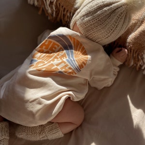 Beige Sun Romper, Here Comes the Sun Jumpsuit, Retro Romper