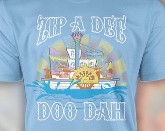 Zip A Dee Doo Dah Shirt, Splash Mountain Nostalgia, Disney Vacation Tee