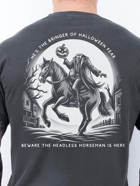 Headless Horseman Comfort Colors Shirt, Disney Halloween Tee