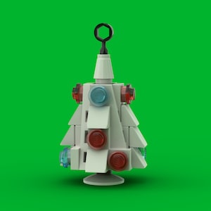 Mini Xmas Tree 2 - Custom Design - Made with authentic new LEGO® bricks