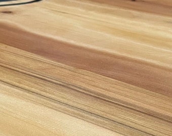 Handmade Red Gum Flower Coffee Table - Diameter 74 cm - Swiss Made
