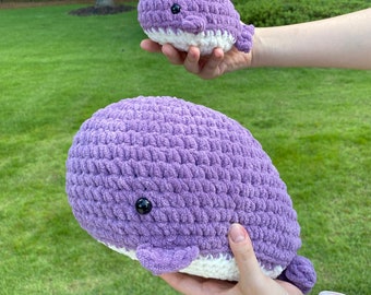 whale plushie (LARGE RESTOCK 4/28/24)