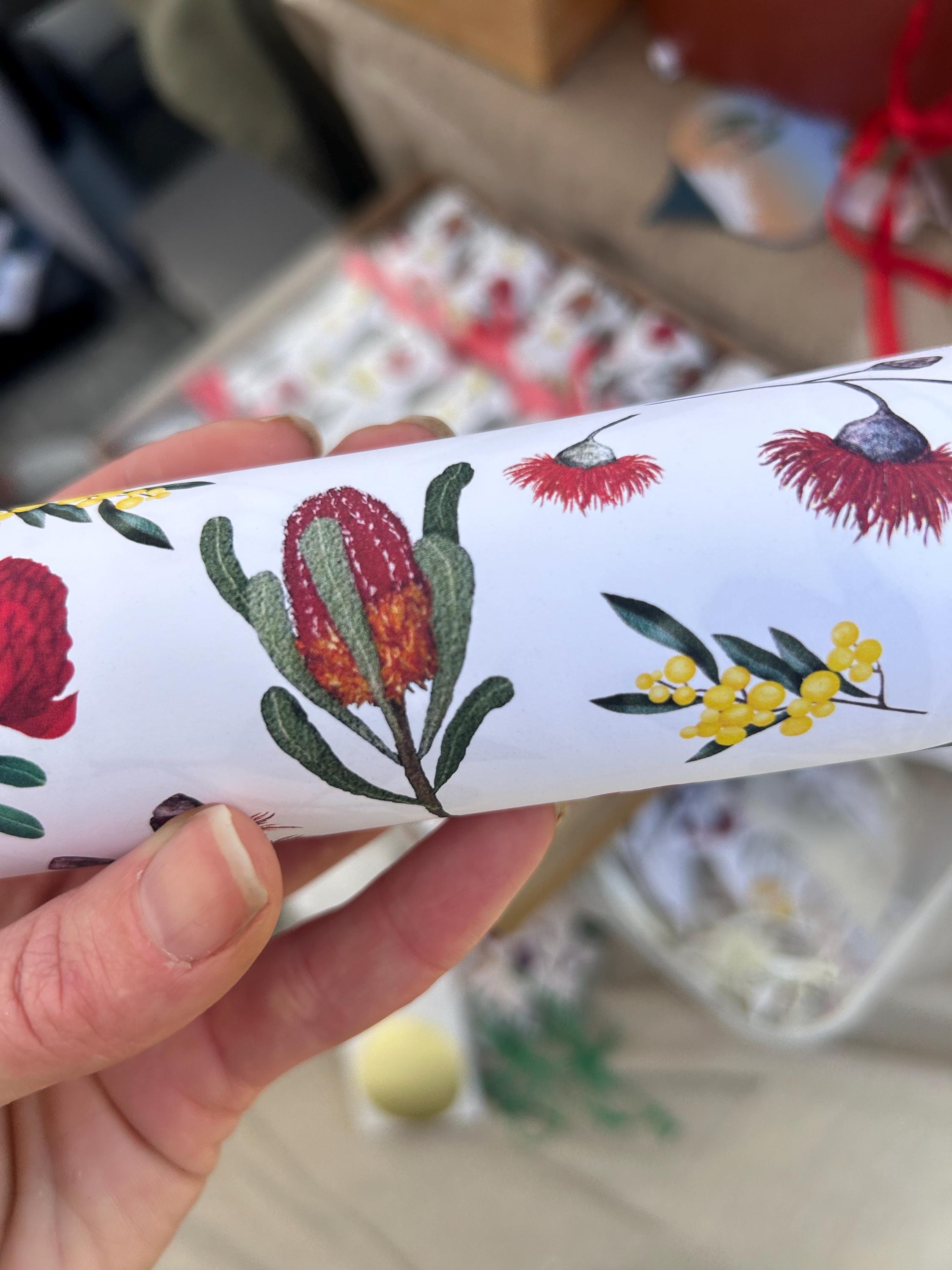 Australian Native Botanical Wrapping Paper - Etsy Australia